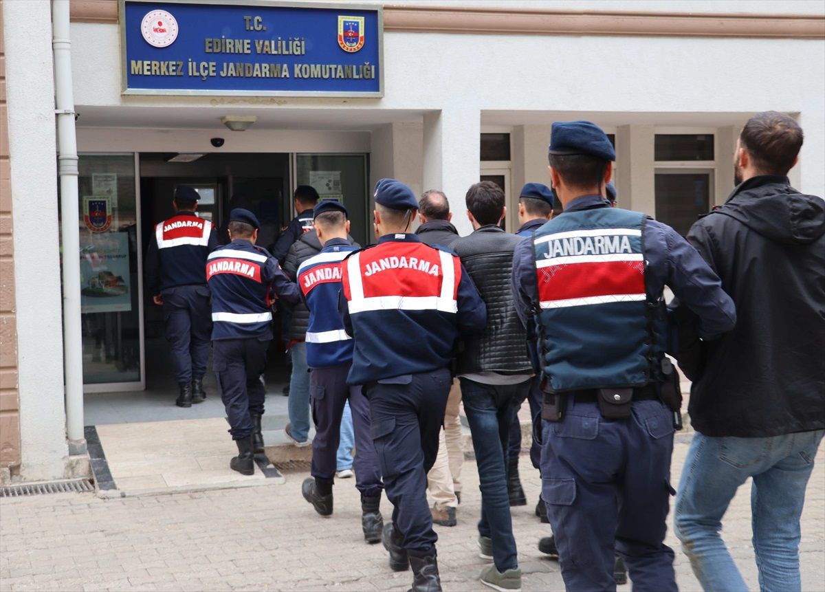 Edirne'de 144 şüpheli yakalandı