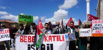 Trakya Üniversitesi Öğrencileri İsrail'in Gazze İşgalini Protesto Etti