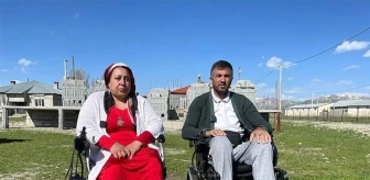 Hakkari'de Engelli Çift Evlerini Tamamlamak İçin Destek Bekliyor