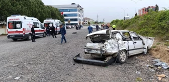 Karasu'da Lastiği Patlayan Otomobil Kadına Çarptı: 1 Ölü