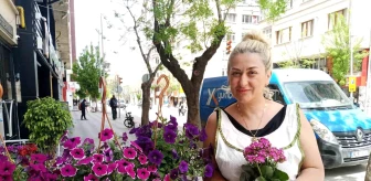 Eskişehir'de Yazlık Çiçek Satışları Erken Başladı
