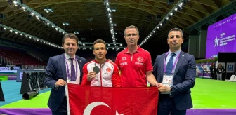 Milli cimnastikçi Adem Asil, Artistik Cimnastik Avrupa Şampiyonası'nda bronz madalya kazandı