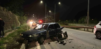 Rize'de zincirleme kaza: 1'i ağır 2 yaralı