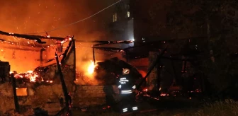 Samsun'da Ahşap Ev, Samanlık ve Depo Yangını