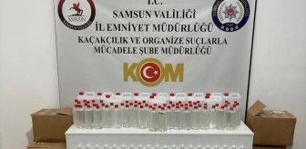Samsun'da sahte içki operasyonu: 2 şüpheli gözaltına alındı