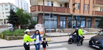 Samsun'da trafik kazalarına karşı bilgilendirme faaliyetleri sürüyor