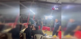 Şanlıurfa'da horoz dövüştürerek kumar oynayanlara polis baskını kamerada