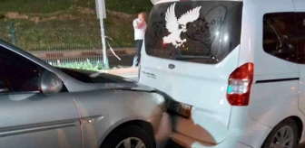 Siirt'te 5 aracın karıştığı zincirleme trafik kazasında maddi hasar oluştu