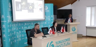 Tiflis Yunus Emre Enstitüsü'nde Kütüphane Söyleşileri başladı