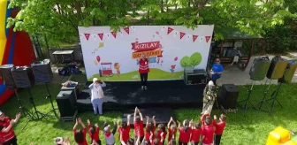 Türk Kızılay Çocuk Festivali Renkli Görüntülere Sahne Oldu