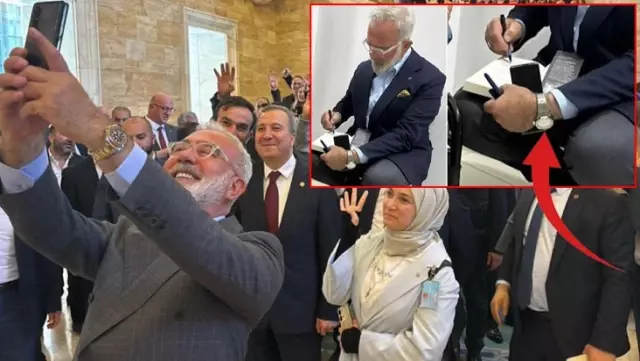 562 bin TL'lik saatiyle tepki çekmişti! Yenişehirlioğlu, bu defa da 2 milyon liralık saatiyle görüntülendi