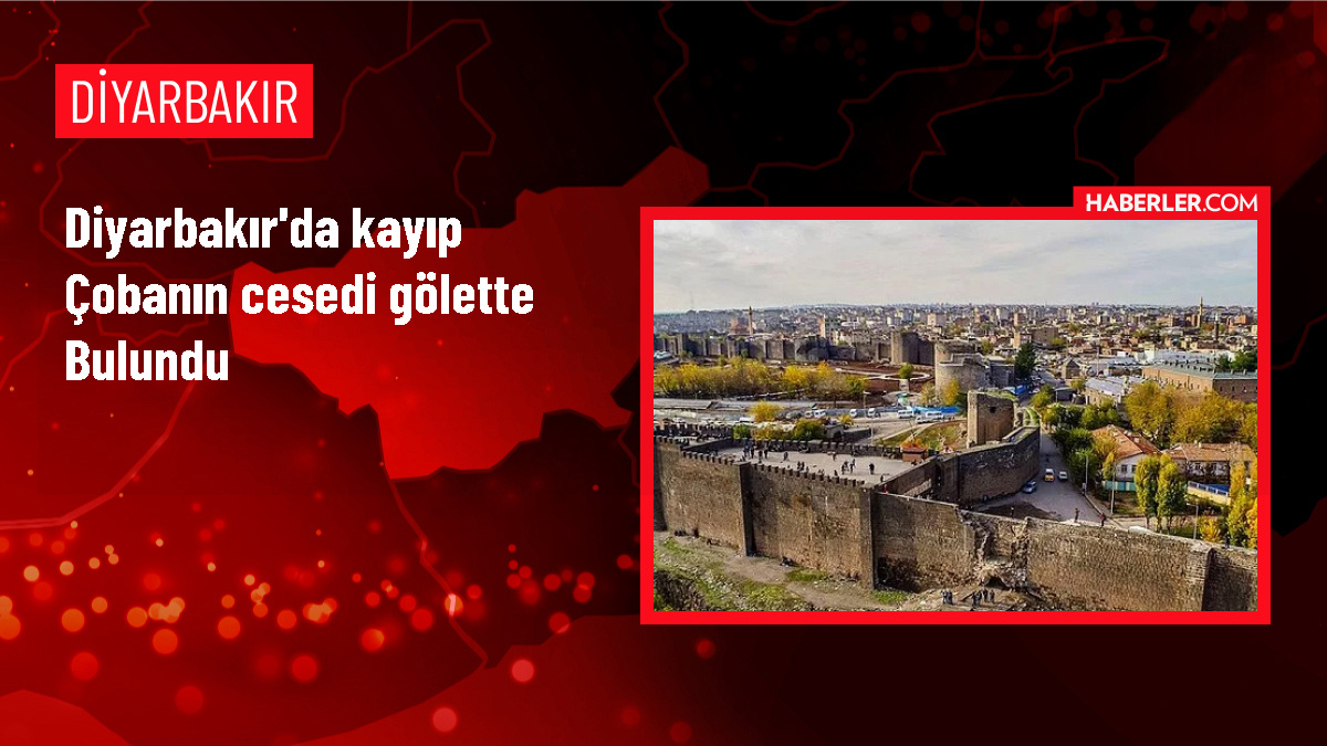 Diyarbakır'da kaybolan çobanın cesedi gölette bulundu