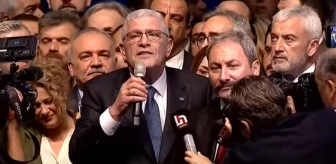 İYİ Parti'nin yeni genel başkanı Müsavat Dervişoğlu'ndan ilk sözler