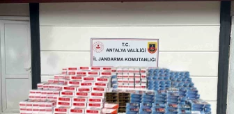 Antalya'da Kaçak Sigara ve Tütün Operasyonu: Çok Miktarda Makaron Ele Geçirildi