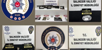 Balıkesir'de 19 Sokak Satıcısı Uyuşturucu Ticareti Yaptığı İçin Gözaltına Alındı