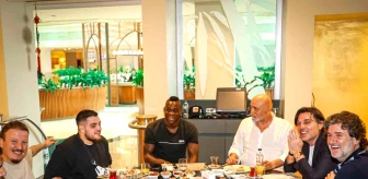 A Milli Futbol Takımı Teknik Direktörü Vincenzo Montella, Y. Adana Demirspor yöneticileriyle kahvaltıda bir araya geldi