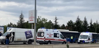 Ankara'da trafik kazası: 2 kişi yaralandı