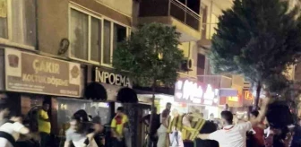 Göztepe'nin Süper Lig'e çıkmasının ardından kavga çıktı