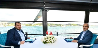 Ulaştırma ve Altyapı Bakanı Abdulkadir Uraloğlu, BAE Yatırım Bakanı Al Suwaidi ile İstanbul'da bir araya geldi