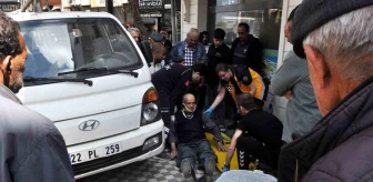Edirne'de kamyonetin çarptığı yaşlı yaya yaralandı