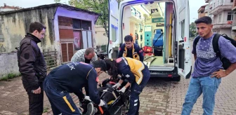 Kastamonu'da köpeğe çarpan motosiklet sürücüsü yaralandı