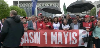 Taksim'de 'Kanlı 1 Mayıs' Anması... Arzu Çerkezoğlu: 'Herkesi Bir Elinde Karanfil, Diğerinde Aym Kararıyla Taksim'e Yürümeye Çağırıyoruz'