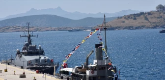 TCG Nusret Müze Gemisi Bodrum'da Ziyarete Açıldı
