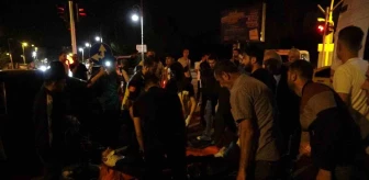 Malatya'da üç aracın karıştığı trafik kazasında 3 kişi yaralandı