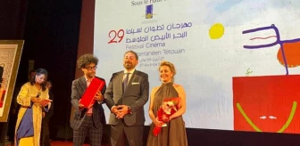 Vildan Atasever Tetouan Uluslararası Akdeniz Film Festivali'nde Onur Ödülü Aldı