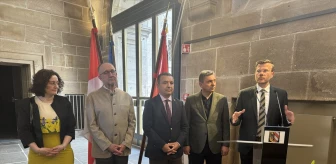 Antalya Valisi Hulusi Şahin ve AGC Üyeleri Nürnberg Belediye Başkanı ile Buluştu