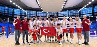 TVF Spor Lisesi Erkek Voleybol Takımı'na tebrik mesajı