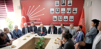 CHP Yerel Yönetimlerden Sorumlu Genel Başkan Yardımcısı Gökan Zeybek: 'Pınarbaşı'nda hak ettikleri sonucu alacaklarına inanıyoruz'