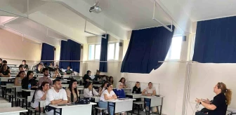 Aydın'da üniversite öğrencilerine uyuşturucu bağımlılığı konusunda bilgilendirme