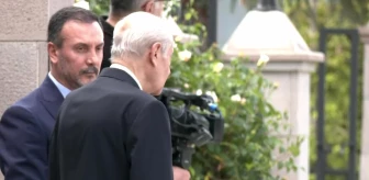 Erdoğan, Bahçeli'yi Çayyolu'ndaki konutunda ziyaret etti