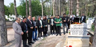 Avukat İbrahim Ergin'in ölüm yıl dönümünde anma töreni düzenlendi