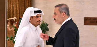 Dışişleri Bakanı Hakan Fidan, Katar Başbakanı ve Dışişleri Bakanı ile Görüştü