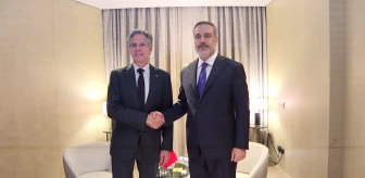 Dışişleri Bakanı Hakan Fidan, ABD Dışişleri Bakanı Antony Blinken ile görüştü