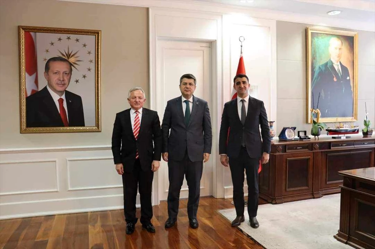 İpsala Kaymakamı ve Belediye Başkanı Ankara'da Ziyaretlerde Bulundu