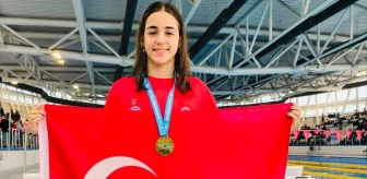 Edirneli Yüzücü Beyza Işık, Bulgaristan'da Altın Madalya Kazandı