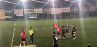 İnegöl'de futbol turnuvasında çıkan kavgada şüpheli yakalandı