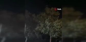 Gaziantep'te rüzgarın etkisiyle bir evin çatısı uçtu