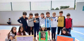 Bilecik'te Okulda Futbol Müsabakası Heyecanı