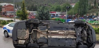 Karabük'te yağmur sonrası trafik kazası: 3 kişi yaralandı