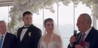 Mehmet Ağar ve Aziz Yıldırım, emekli emniyet müdürünün düğününde nikah şahidi oldu