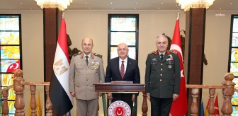 Milli Savunma Bakanı Yaşar Güler, Mısır Genelkurmay Başkanı ile görüştü