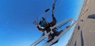 Paramatorda video çeken YouTuber, 25 metre yükseklikten yere çakıldı
