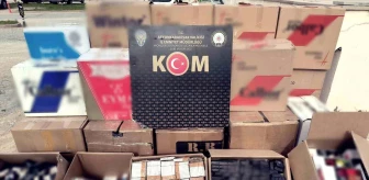 Afyonkarahisar'da Sigara ve Makaron Operasyonu: Binlerce Ürün Ele Geçirildi