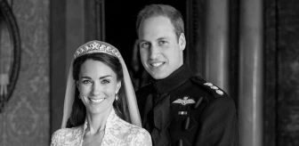 William ve Kate, evliliklerinin 13. yılını daha önce paylaşmadıkları bir düğün fotoğrafıyla kutladı