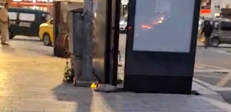 Çerkezköy'de Elektrik Trafosunda Yangın Çıktı