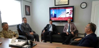 Gaziantep Valisi Kemal Çeber İHA Gaziantep Bölge Müdürlüğü'nü ziyaret etti
